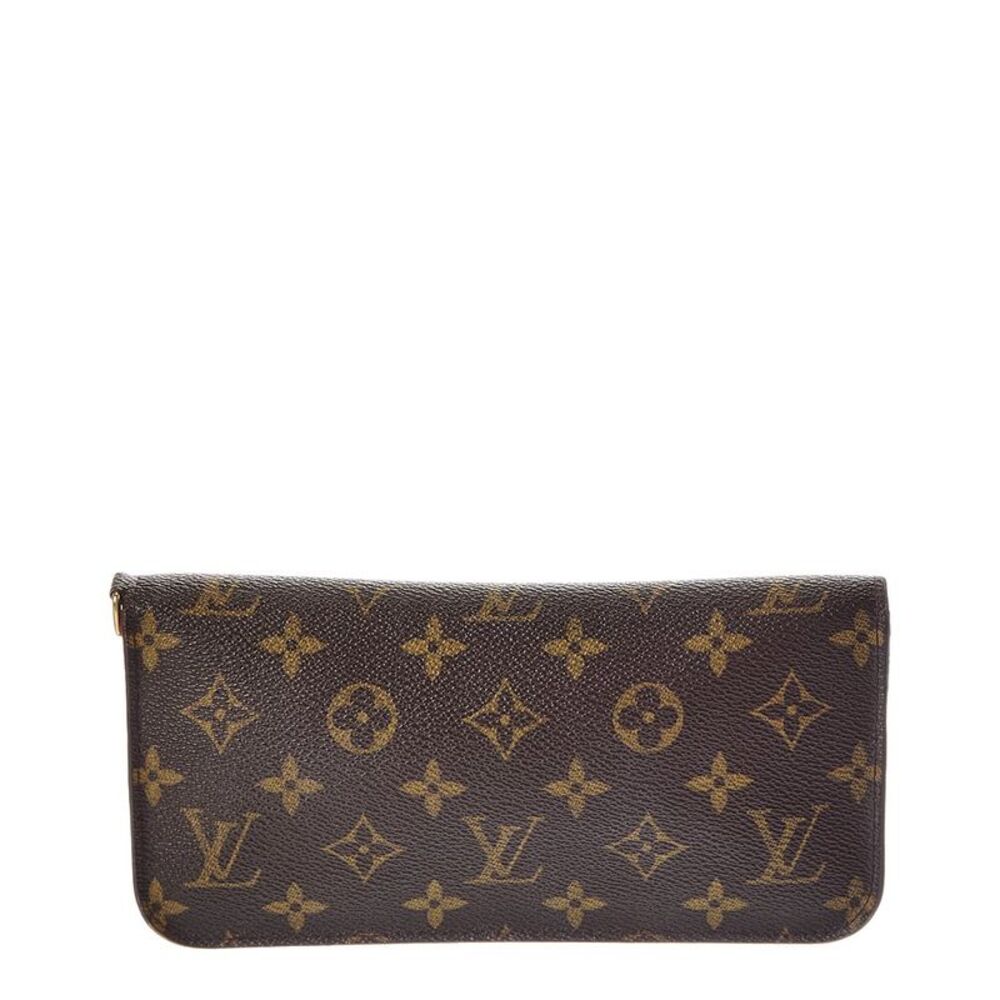 Louis Vuitton Brown Monogram Coated Canvas Insolite Wallet M 61989 (Authentic